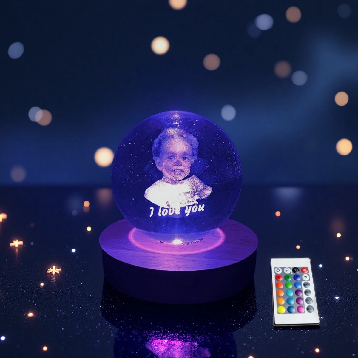 birthday gift crystal ball