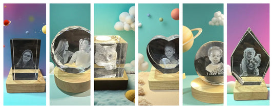 🎁 3D Crystal Photo Light: The Perfect Birthday Gift for Someone Special