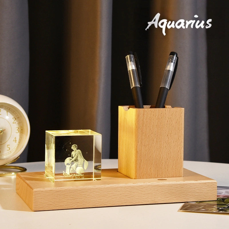 Water Bearer lamp gift pen holder
