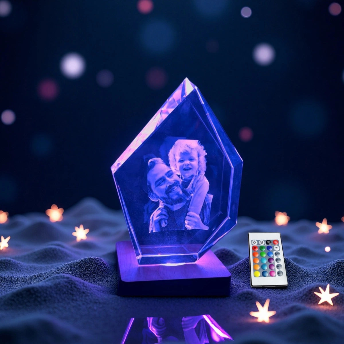 custom 3D photo lamp